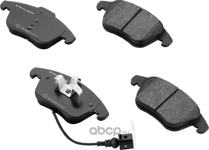 Колодки тормозные дисковые передние MKD1375 (Frictionmaster). Артикул MKD1375