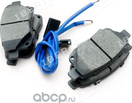 КОЛОДКИ ТОРМ.ЗАД., К-Т С ДАТЧИКОМ FORD TRANSIT VII (Iberis). Артикул IB153025