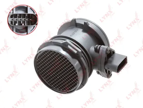 Датчик массового расхода воздуха MERCEDES-BENZ  / Viano(W639) 03> / Vito(W638-W639) 97> (Lynxauto). Артикул dm-1401