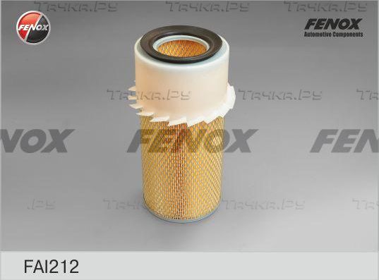 Воздушный фильтр Fenox для Nissan Urvan III (E24) 1988-1997. Артикул FAI212