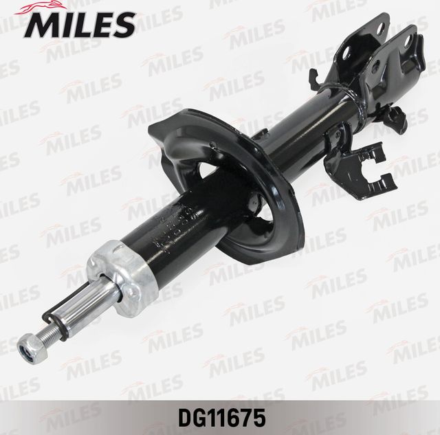 Амортизатор Miles передний левый для Nissan Micra K12 2003-2010. Артикул DG11675