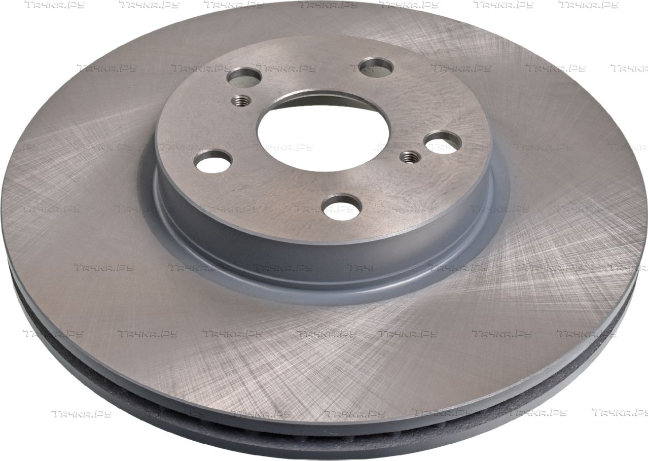 Тормозной диск Blue Print передний для Toyota Corolla E140, E150 2006-2014. Артикул ADT343220