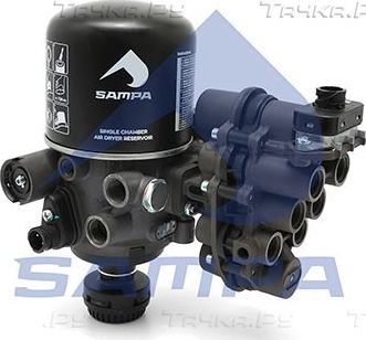 Осушитель воздуха пневмосистемы Sampa для DAF CF 65 2001-2013. Артикул 096.488