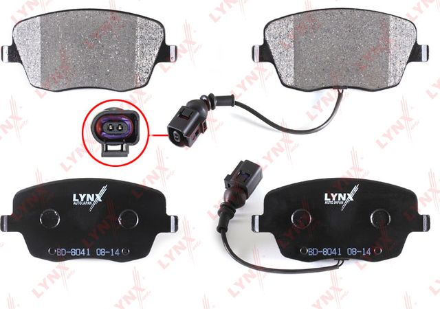 Тормозные колодки LYNXauto. Артикул BD-8041