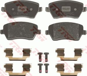 Тормозные колодки TRW COTEC передние для Lada XRAY I 2016-2025. Артикул GDB3332