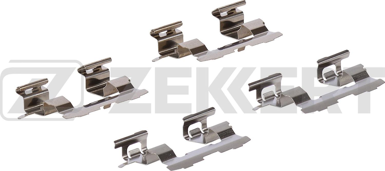 Комплект установочный перед. торм. колодок Toyota Corolla (E120) 01-  Echo (P10) 99-  Prius (W10  W2 Zekkert. Артикул BR-3254