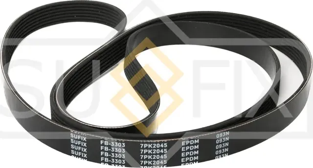 Ремень поликлиновый 7PK2045 (Sufix). Артикул FB-3303