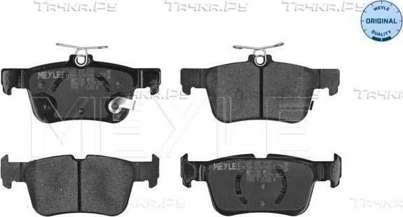 Тормозные колодки Meyle Original задние для Ford Kuga III 2019-2026. Артикул 025 222 3116