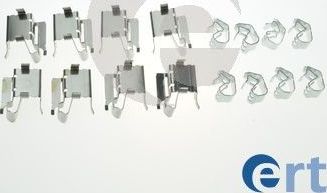 К-КТ УСТАНОВОЧНЫЙ ПЕРЕДНИХ КОЛОДОК ERT. Артикул 420206