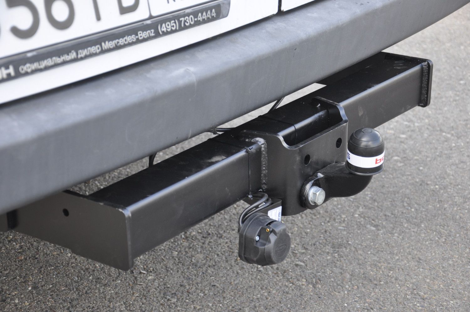 Фаркоп Oris (ранее Bosal) для Volkswagen Crafter минивэн, Van 2006-2016. Фланцевое крепление. Артикул 2250-F