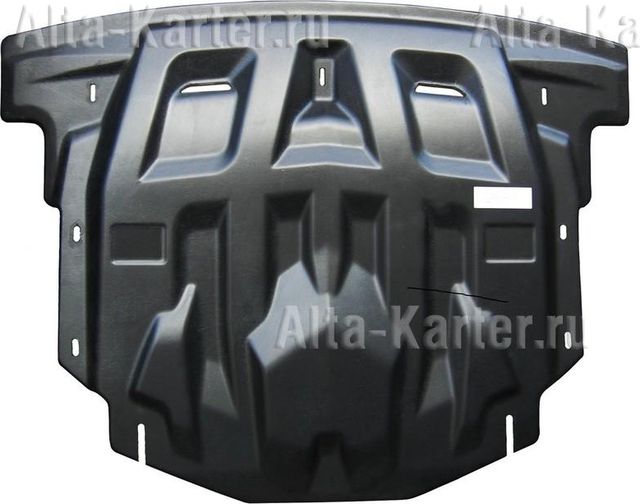 Защита композитная АВС-Дизайн для картера и КПП Kia Sorento II рестайлинг 2012-2020. Артикул 11.22k