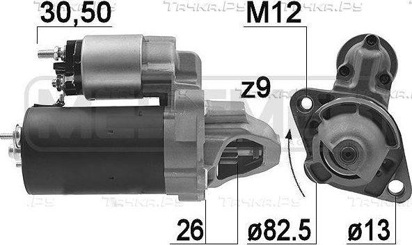 Стартер Era OEM для Audi A4 I (B5) 1995-2001. Артикул 220476