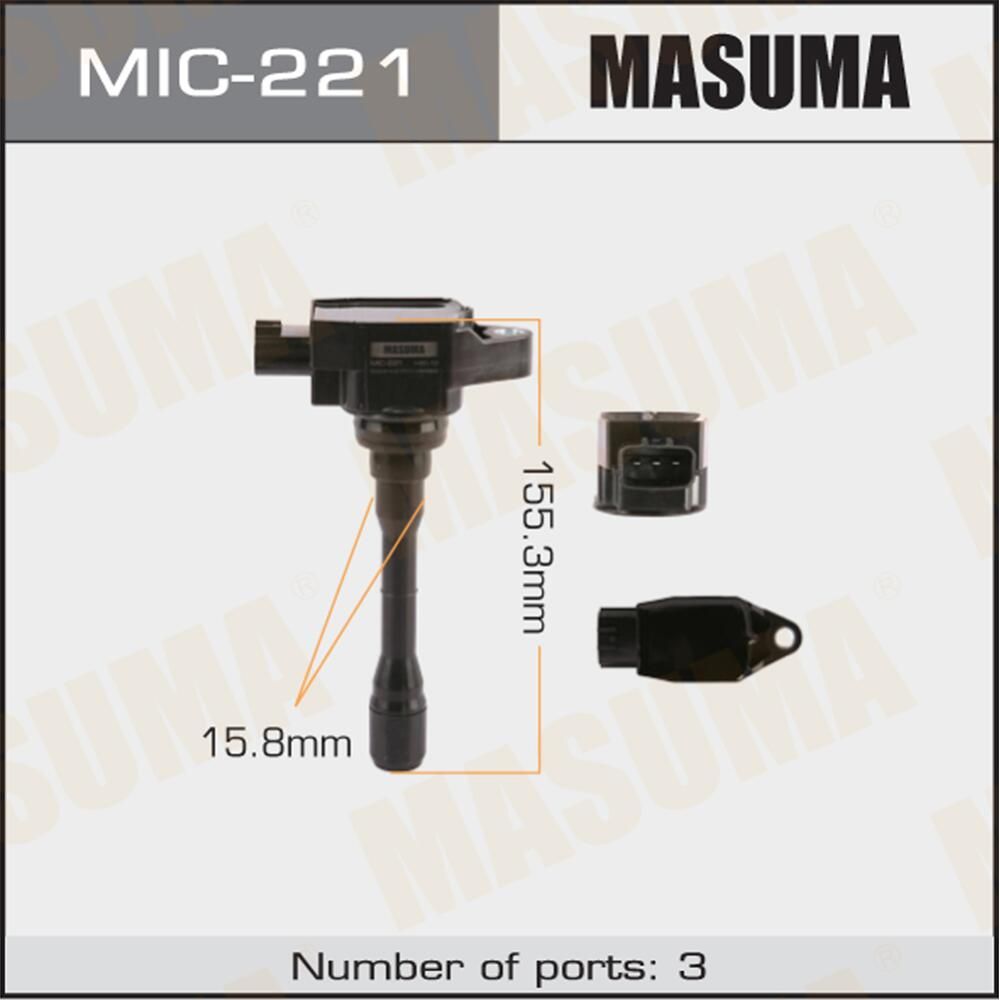 Катушка зажигания Masuma. Артикул MIC-221