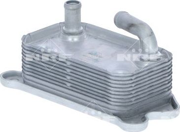 Радиатор масляный (маслоохладитель) для двигателя NRF для Volvo C70 II 2006-2009. Артикул 31208