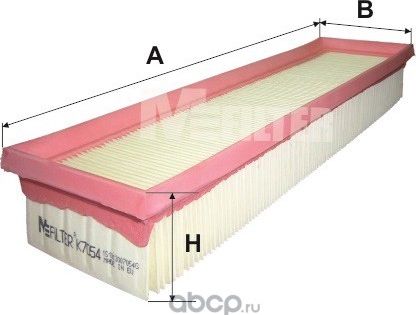 Воздушный фильтр MFilter. Артикул K 7054