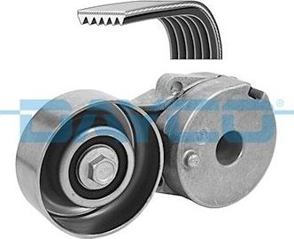 Приводной ремень поликлиновой с роликами (комплект) Dayco. Артикул KPV199