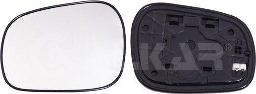 Зеркальное стекло бокового зеркала Alkar левое для Suzuki Grand Vitara II 1998-2005. Артикул 6431992