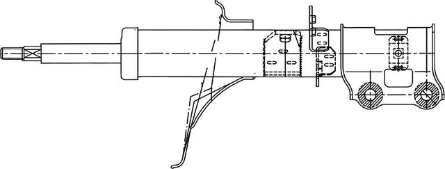 Амортизатор CTR. Артикул GY1198G