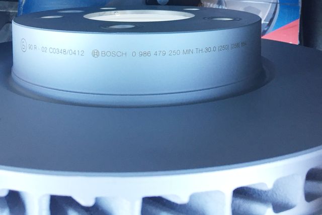 Тормозной диск Bosch. Артикул 0 986 479 250