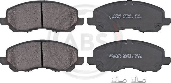Тормозные колодки ABS. Артикул 37202