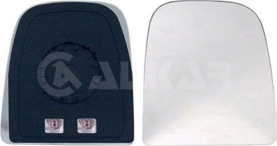 Зеркальное стекло бокового зеркала Alkar правое для IVECO Daily VI 2014-2026. Артикул 6432249