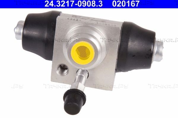 Тормозной цилиндр ATE (алюминий) задний для SEAT Mii 2012-2019. Артикул 24.3217-0908.3
