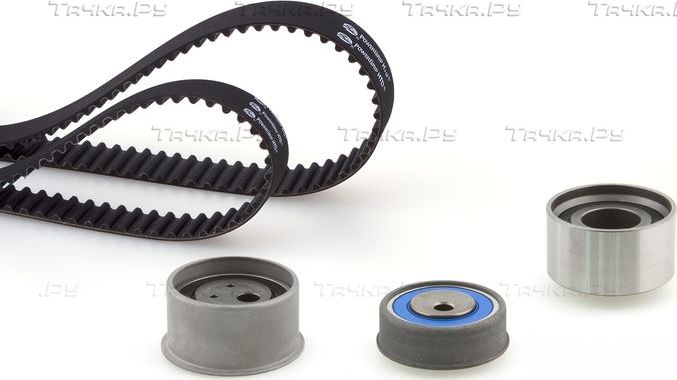 Ремень ГРМ с роликами (комплект) Gates PowerGrip® для Mitsubishi Airtrek 2002-2006. Артикул K025255XS