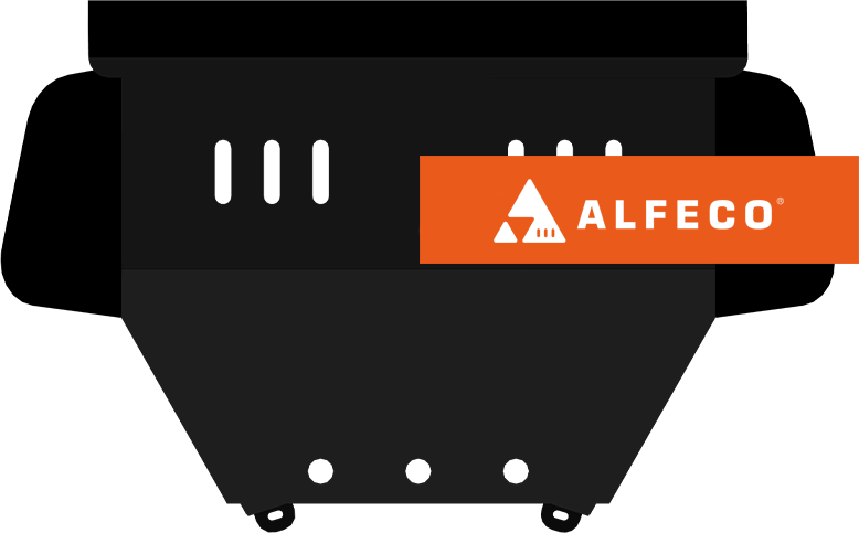 Защита Alfeco для картера Audi 100 C3 1982-1990. Артикул ALF.30.18