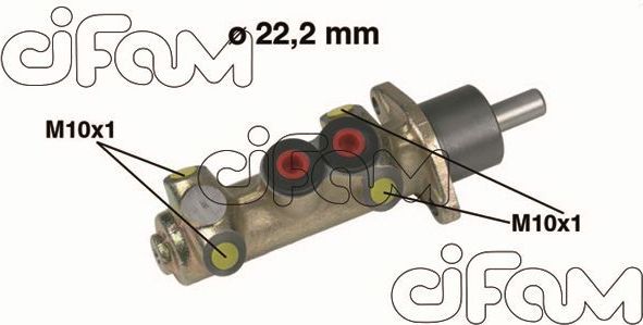 Тормозной цилиндр главный Cifam (Чугун) для Lancia Delta II (836) 1993-1999. Артикул 202-208