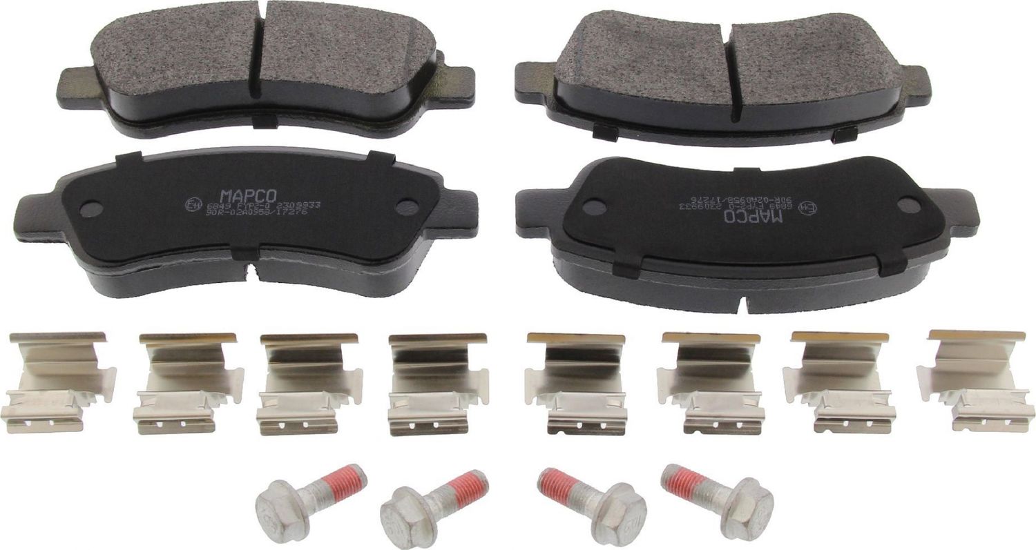 Тормозные колодки MAPCO. Артикул 6849