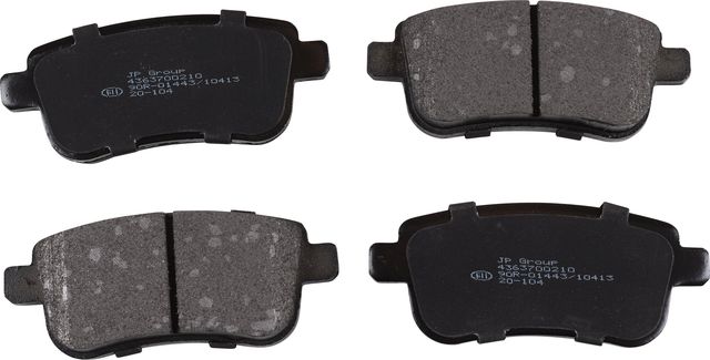 Тормозные колодки JP Group задние для Renault Grand Scenic III 2009-2015. Артикул 4363700210
