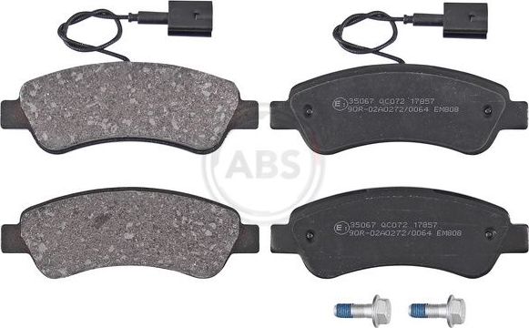 Тормозные колодки ABS. Артикул 35067