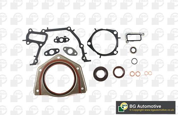 Комплект прокладок, блок-картер двигателя BGA. Артикул CK0181