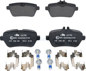 Тормозные колодки ATE Ceramic. Артикул 13.0470-2780.2