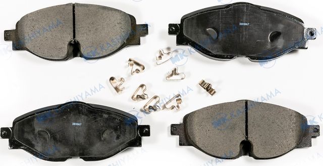 Тормозные колодки MK Kashiyama передние для Audi A1 II (GB) 2018-2026. Артикул D11341H