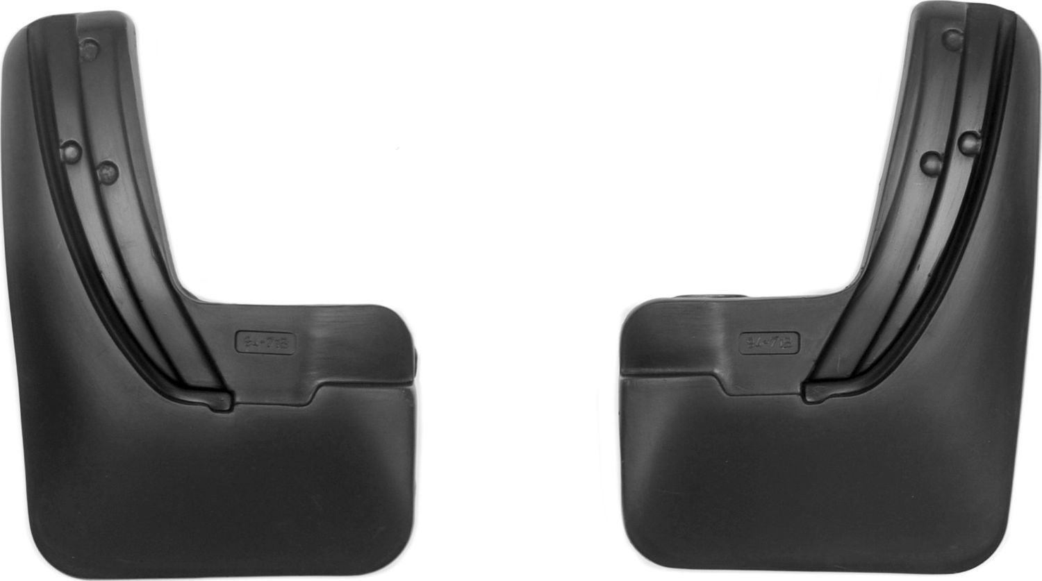 Брызговики Norplast для ВАЗ Lada Vesta SW Cross 2017-2026. Задняя пара. Артикул NPL-Br-94-71B