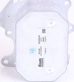 Радиатор масляный (маслоохладитель) для двигателя Nissens (алюминий). Артикул 91128