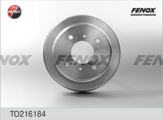 Тормозной барабан Fenox. Артикул TO216184