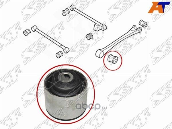 Сайлентблок заднего продольного рычага FR Subaru L (SAT). Артикул STSBHSB20006