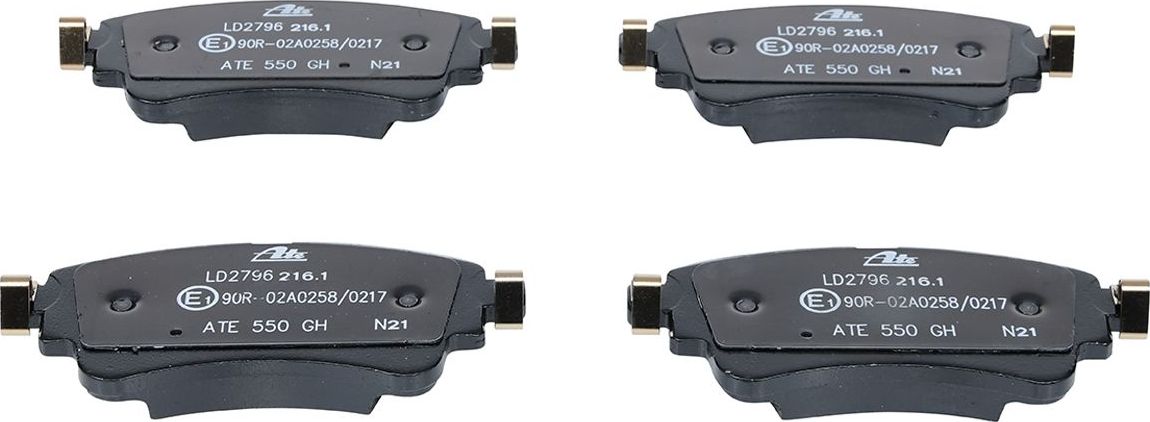 Тормозные колодки ATE Ceramic. Артикул 13.0470-2796.2