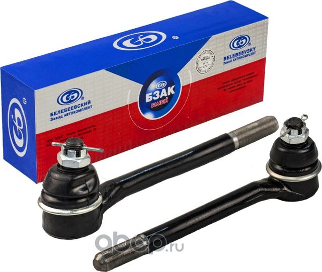 НАКОНЕЧНИК РУЛ 2101 (К-Т 2 ШТ.) С КРЕПЕЖОМ БЗАК (Bzak). Артикул 90653501