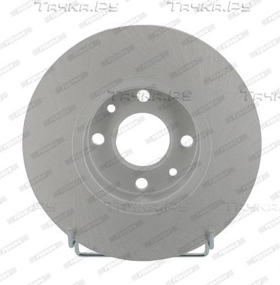 Тормозной диск Ferodo PREMIER Coat+ disc передний для Dacia Sandero I 2008-2012. Артикул DDF1201C