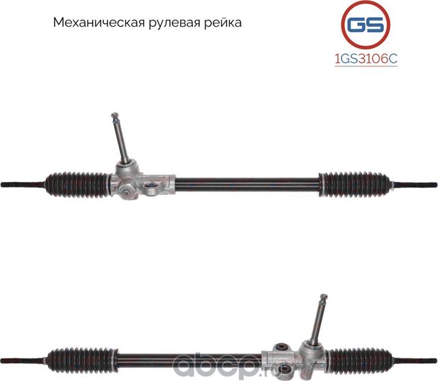 Новая рулевая рейка Hyundai Accent III (MC) 2005-, Hyundai Verna 2005-, KIA Rio (GS). Артикул 1GS3106C