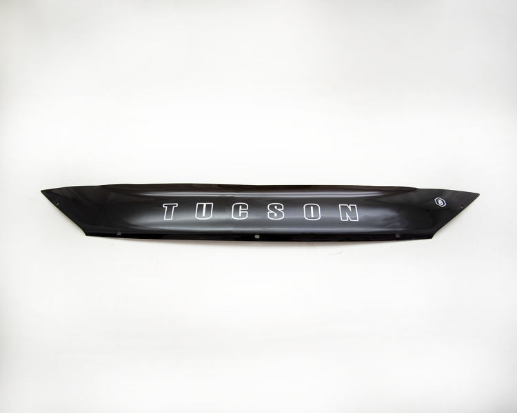 Дефлектор Vip-Tuning для капота Hyundai Tucson III 2015-2021 короткий. Артикул HYD60