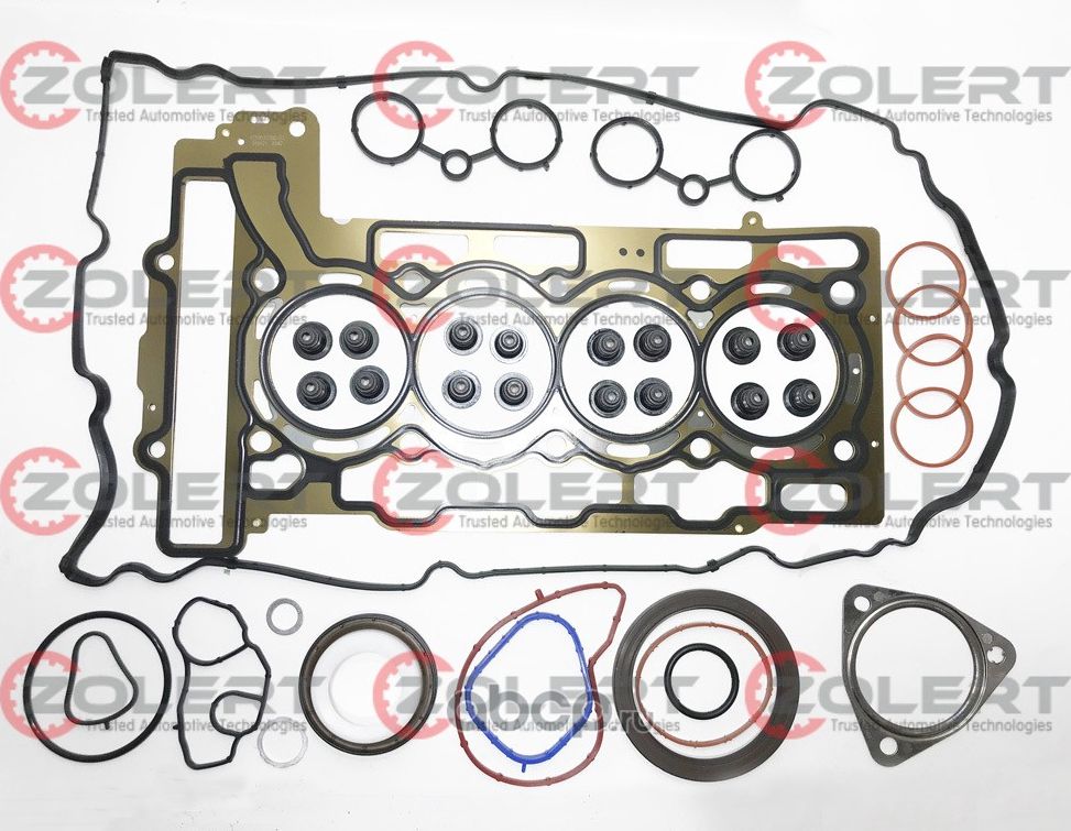 комплект всех прокладок на мотор (Zolert). Артикул ZBPEP6
