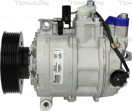 Компрессор кондиционера Nissens ** FIRST FIT ** для Volkswagen Touareg II 2010-2018. Артикул 89237