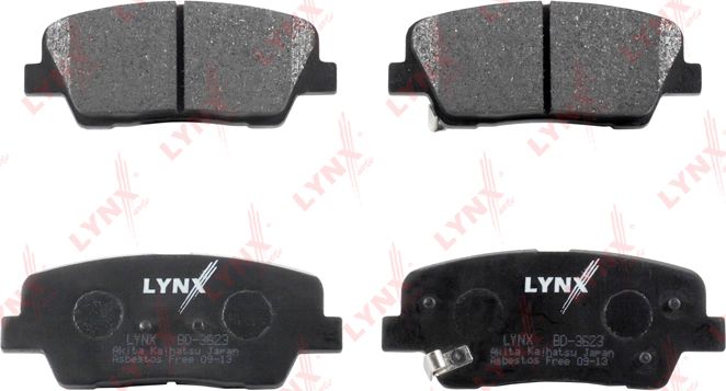 Тормозные колодки LYNXauto. Артикул BD-3623