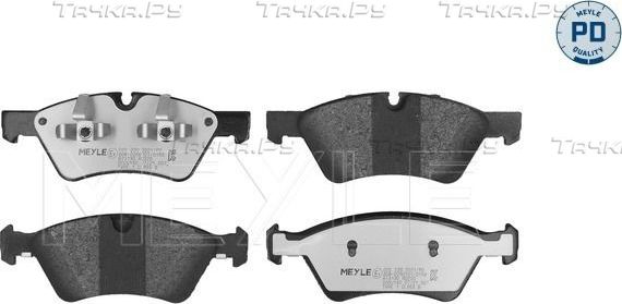 Тормозные колодки Meyle PD. Артикул 025 239 2221/PD