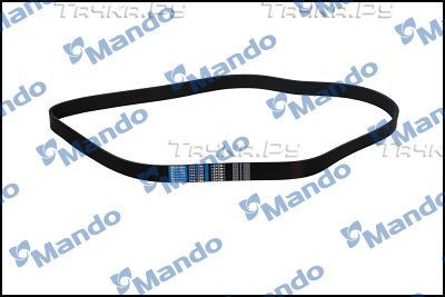 Приводной ремень поликлиновой Mando для Nissan Cabstar F24M, F24W 2006-2013. Артикул MB7PK1280