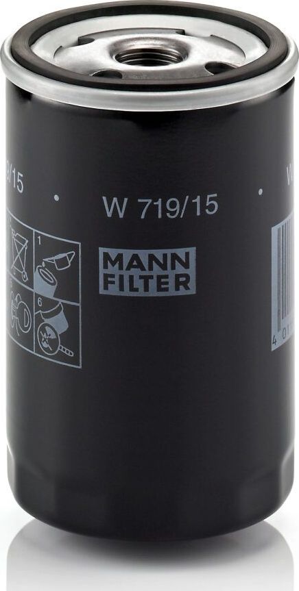 Масляный фильтр Mann-Filter. Артикул W 719/15